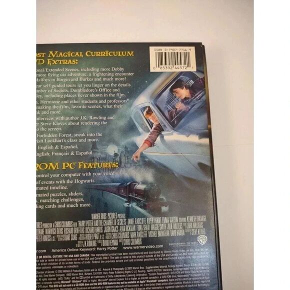 Harry Potter And The Chamber of Secrets DVD & The Sorcerer’s Stone DVD - Picture 7 of 10